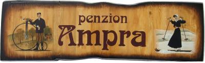 Vývěsní štít penzion